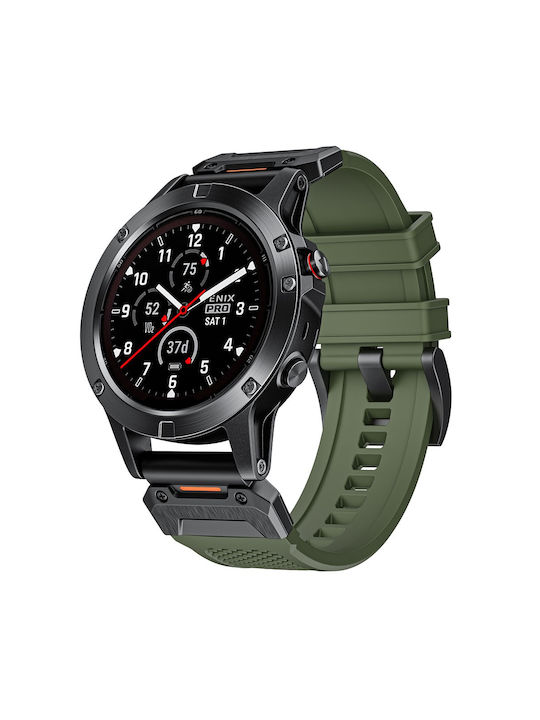 Strap Silicone Khaki (Garmin Instinct 2X)