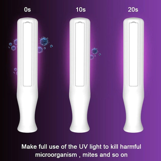 Portable UV Ultraviolet Disinfection Wand 5 Portable Sterilizer Disinfection Sterilization Light 10W JL-630