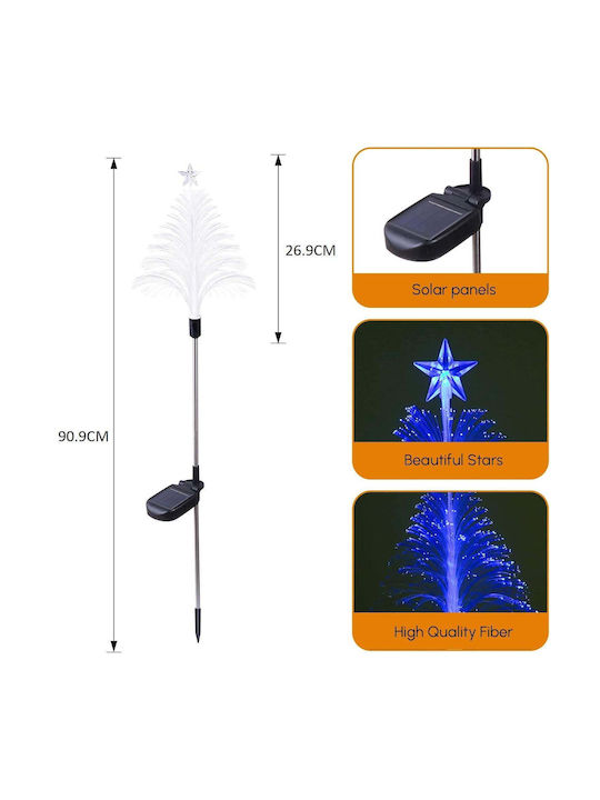 cu lumină LED Decorațiune de Crăciun Braduleț 90cm. 2buc