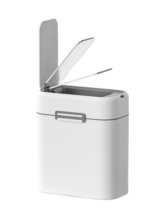 Delta Cleaning Plastic Waste Bin with Sensor White 9L Capacity KPS09L