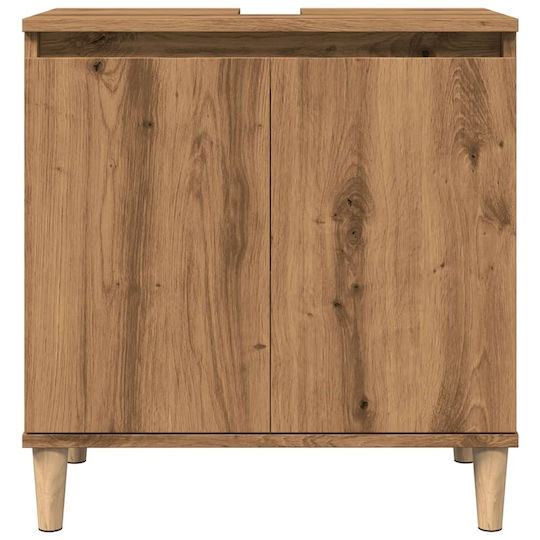 vidaXL Countertop without Sink L58xW33xH60cm Oaks