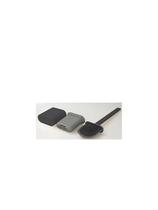 Kunststoff Badezimmer Toilettenbürste Schwarz