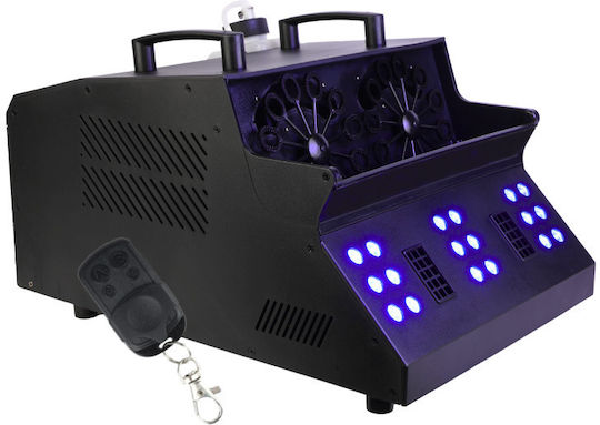 Light4me Bubble Machine 1500W Wireless Remote