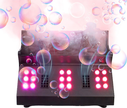 Light4me Bubble Machine 1500W Wireless Remote