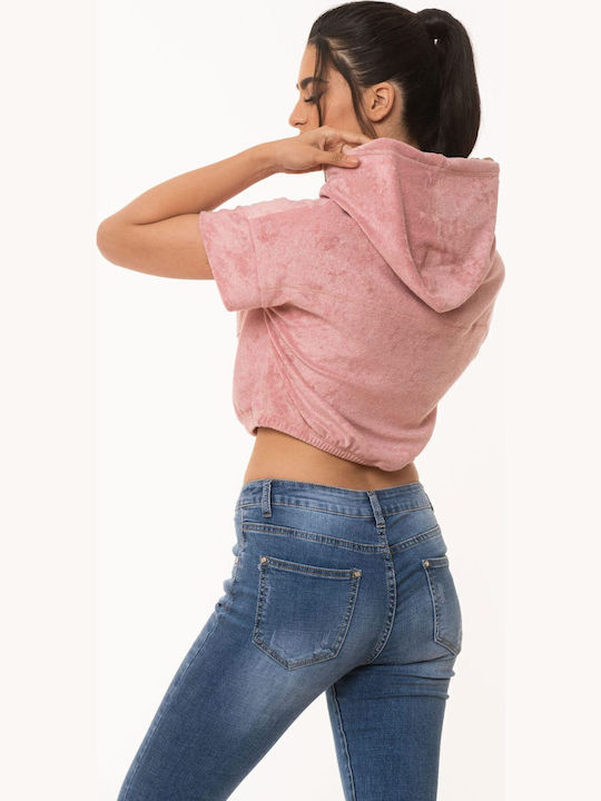 Γυναικείο Crop Top Ροζ