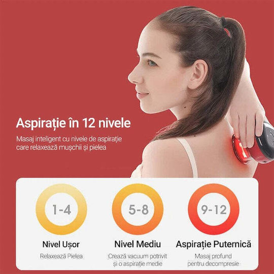 Dispozitiv de masaj pentru corp Roșie