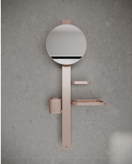 Ideal Standard Calea ferată de Baie Simplă De Perete cu șuruburi ​70x70cm Roz