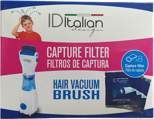 ID Italian Vacuum Brush Spare Filter Αντιφθειρικό Χτενάκι Ανταλλακτικό Φίλτρο Για Την Ηλεκτρική Σκούπα Για Ψείρες