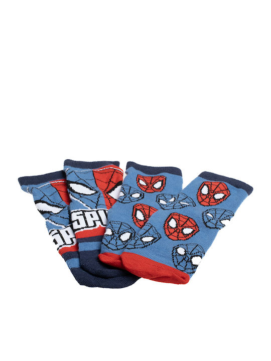 Spiderman Детски чорапи RED-BLUE 4 Чифта