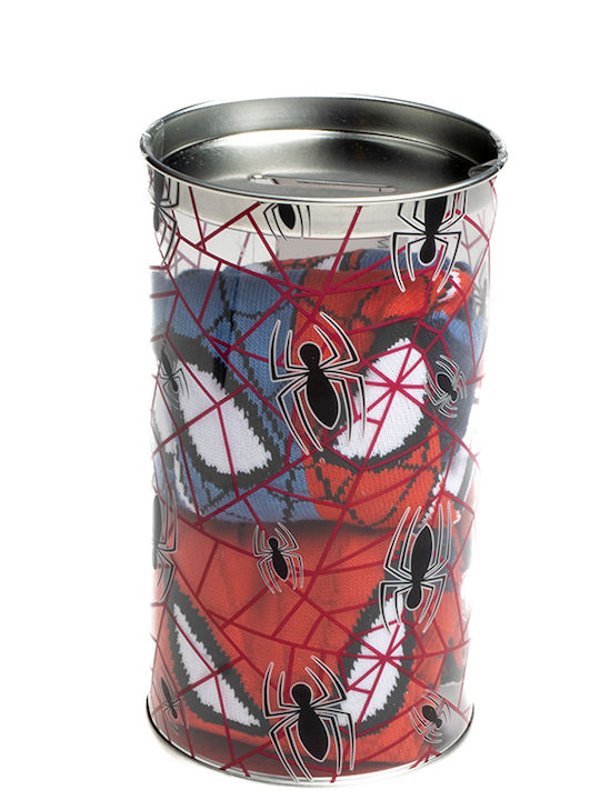 Spiderman Детски чорапи RED-BLUE 4 Чифта