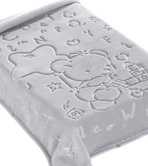 Belpla Pătură Spania Pepinieră Swaddling pături Catifea Albastru Blue 80x90cm