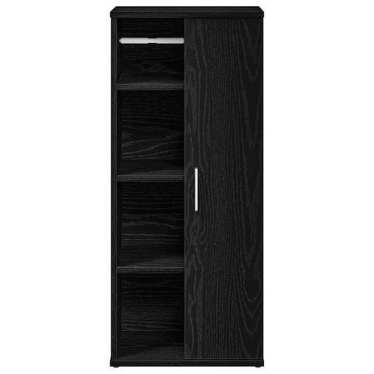 vidaXL Cabinet de baie L39xA22xÎ90cm Negru