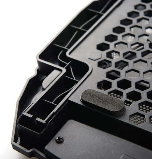 Platinet Cooling Pad για Laptop έως 15.6" με 4 Ανεμιστήρες και Φωτισμό (EPFPLCP4FB)