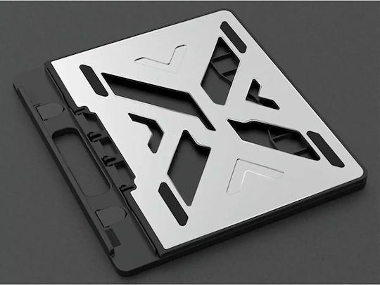 Conceptronic Ergo S Βάση για Laptop έως 15.6" Ασημί