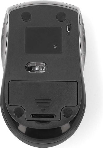 Nedis MSWS106BK Kabellose Mäuse Schwarz