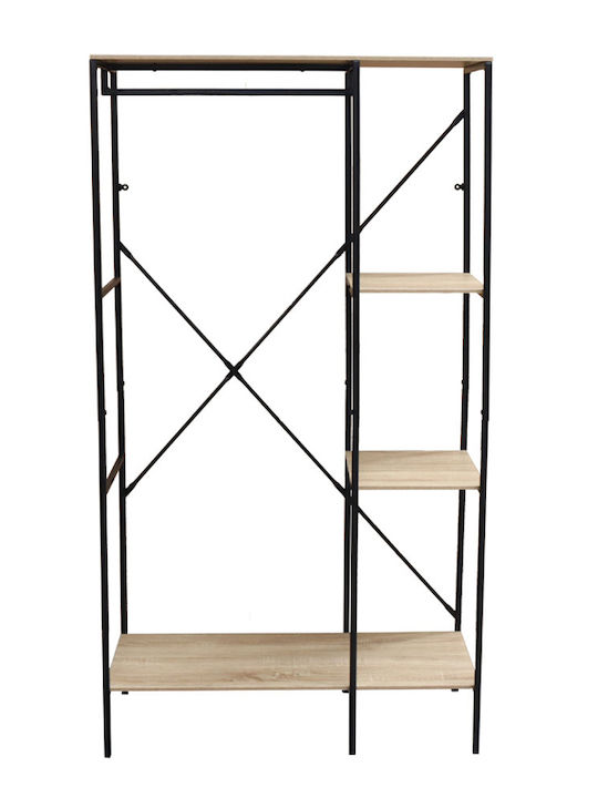 Liberta Free 90 Гардеробна стойка Бял 90x40x90см