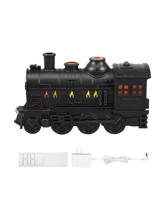 Ultrasonic Aromatherapy Diffuser Device – Lamp 300 Ml 8w Train Shape Remote Control Kp-2100 White Black