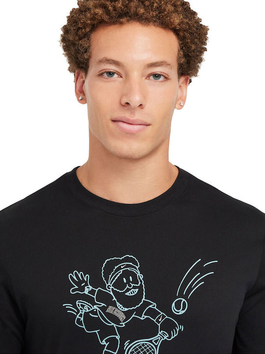 Nike NikeCourt Dri-FIT HF6219-010 Мъжка Черна Блуза