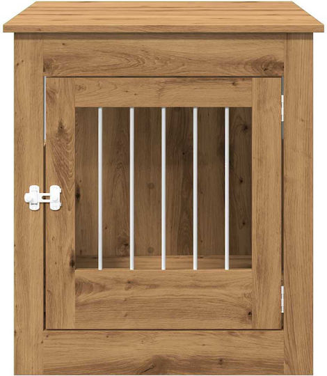 vidaXL Dog Wire Crate 64.5x80x71cm