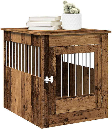 vidaXL Dog House Outdoor Brown 64.5x80x71cm