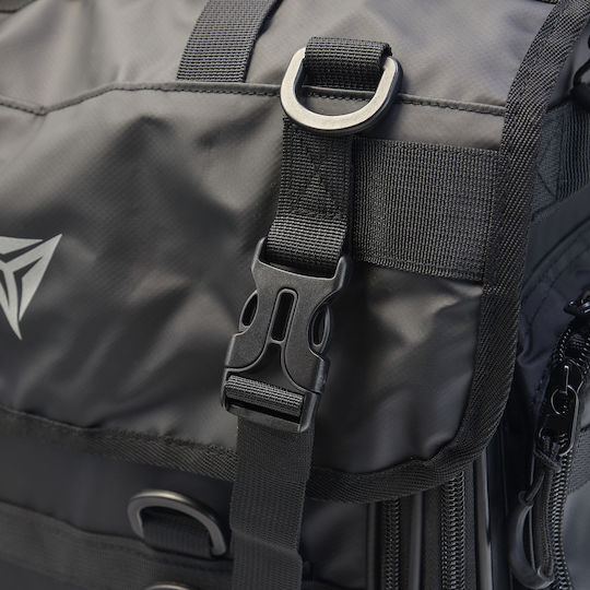 Motowolf Σάκος Ουράς Μοτοσυκλέτας Αδιάβροχος 45lt σε Μαύρο Χρώμα
