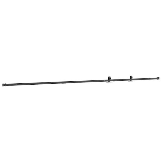 Büro-Schiebetür-Set 244 cm Kohlenstoffstahl