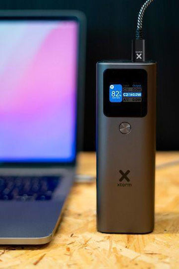 Xtorm Nova Ultra Power Bank 27600mAh 140W με Θύρα USB-A και 2 Θύρες USB-C Power Delivery / Quick Charge 3.0 Γκρι