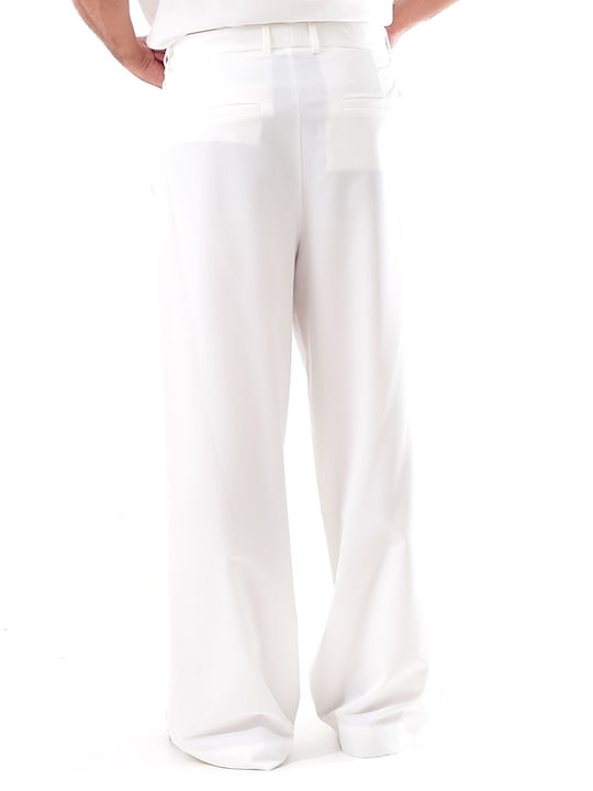 D'or Trousers Suit White