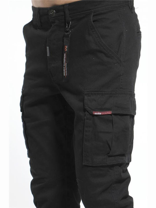 Double Trousers Cargo Black