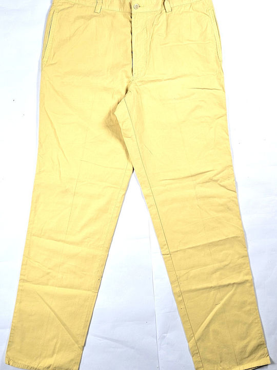 Uomo Trousers Yellow