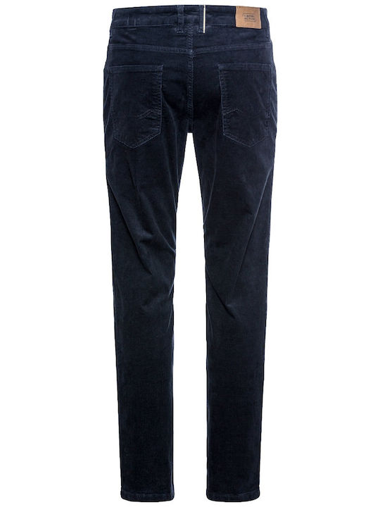 Camel Active Pantaloni Elastic cu Croială Normală Dark Blue