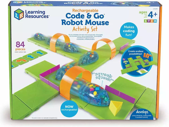 Learning Resources Code & Go Εκπαιδευτικό Παιχνίδι Ρομποτικής για 4+ Ετών