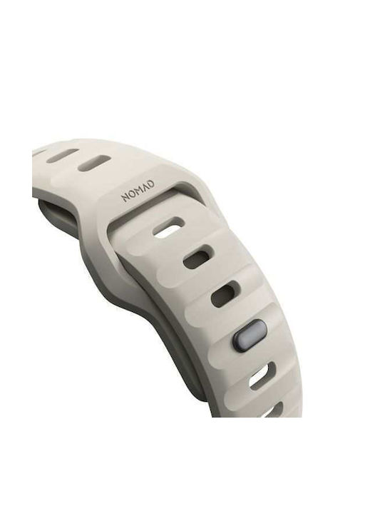 Nomad Sport Strap Se V2 Lsr Λουράκι Σιλικόνης Γκρι (Apple Watch 42/44/45mm/Ultra 49mm)