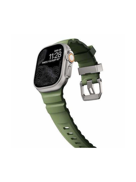 Nomad Rocky Point Sport Λουράκι Πράσινο (Apple Watch 44/45/46mm/Ultra 49mm)