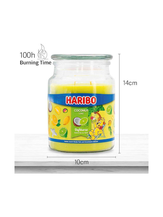 Haribo Lumânare Aromatică în Borcan cu Miros de Nucă de Cocos 510gr