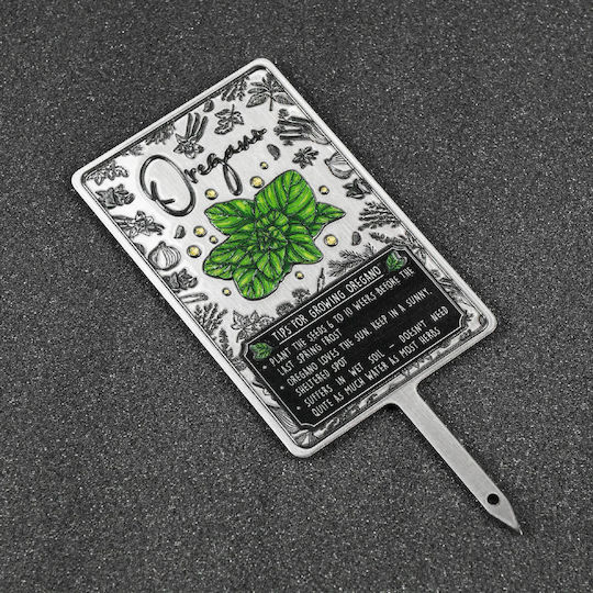 Kadax Herb Plant Spice Label Tag Plate