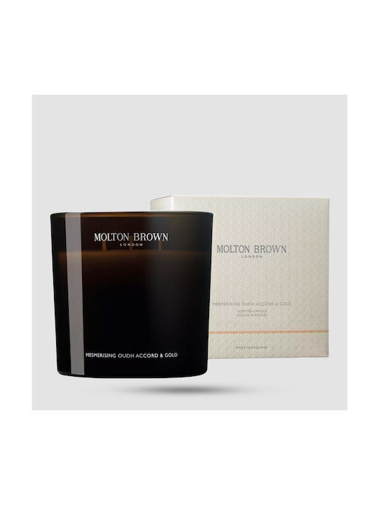 Molton Brown Aromatisches Kerze in Gefäß mit Parfüm Mesmerising Oudh Accord & Gold 600gr