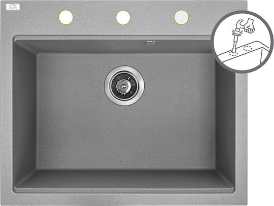 Laveo SBT 5106 Drop-In Μ60xΠ50cm Gray