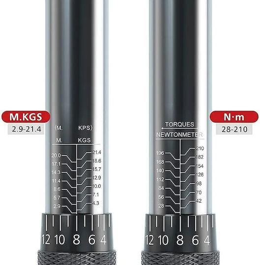 Torque Wrench 1/2" 28-210 Nm