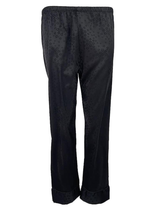 Cootaiya Winter Women's Pyjama Set Black Floral