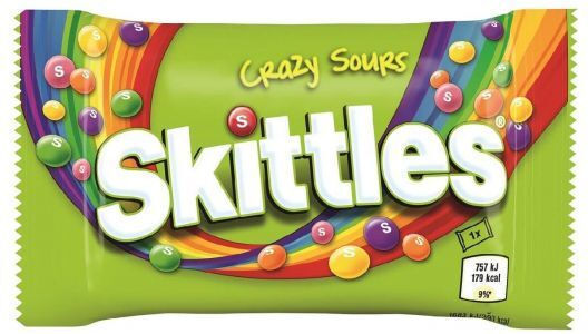 Skittles 38gr Crazy Sours 14x38gr