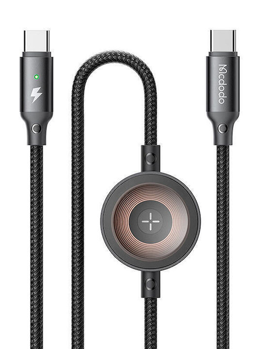 Cablu Mcdodo Ca-2580 2-în-1 Usb-c + Încărcător Apple Watch 60w 1.5m
