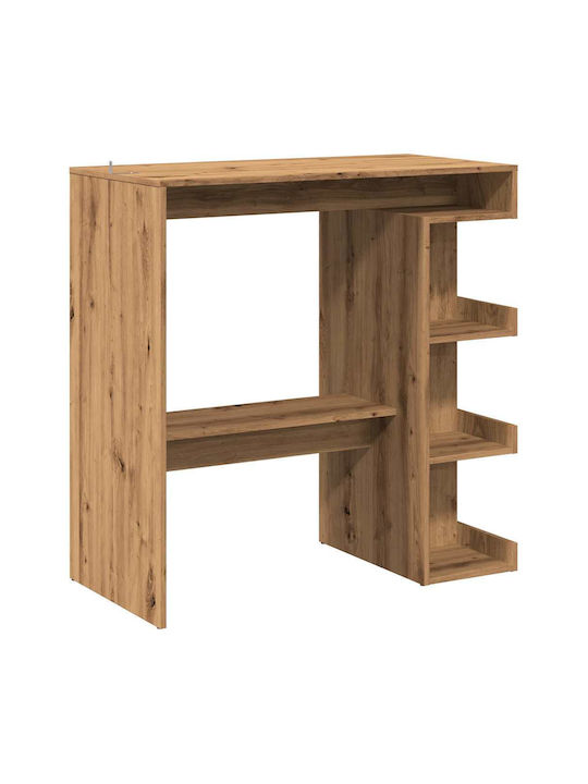 Table Bar Wooden Oak 100x48x101.5cm