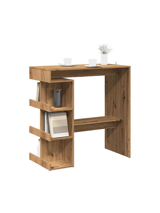 Table Bar Wooden Oak 100x48x101.5cm