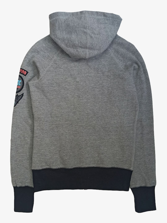 Wheelie Zip Γυναικεία Ζακέτα Φούτερ Heather Graphite