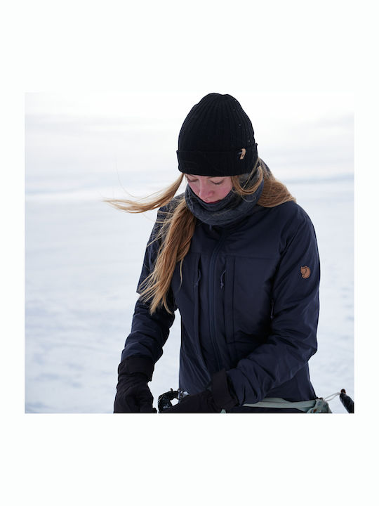 Byron Beanie Unisex Σκούφος Πλεκτός σε Λευκό χρώμα