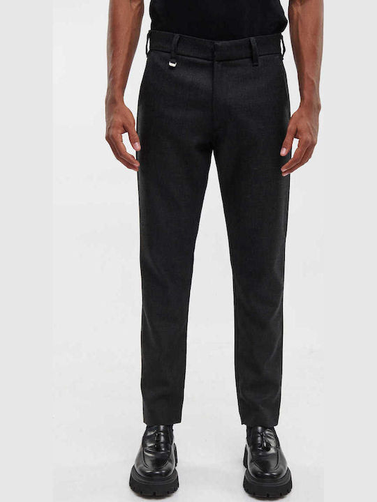 Men's Jeans Pants with Slim Fit Charcoal