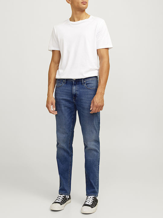 Ανδρικό Παντελόνι Τζιν Ελαστικό Blue Denim