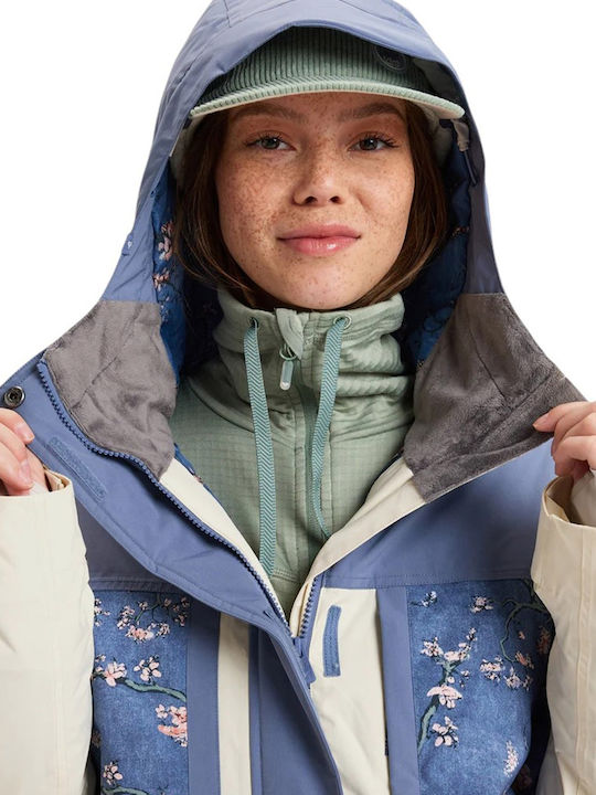 Roxy Chloe ERJTJ03473-BQY7 Γυναικείο Μπουφάν για Σκι & Snowboard Πολύχρωμο