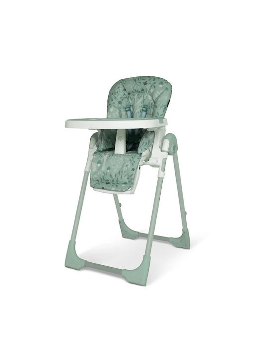 Cosatto Noodle 0+ Foldable Highchair with Metal Frame & Fabric Seat Meadow